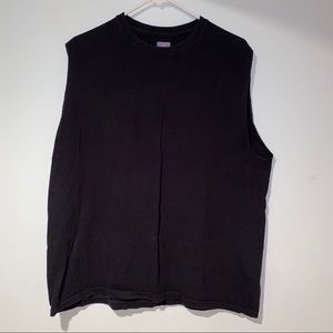 Jerzees Men’s Black Tank Top in Large